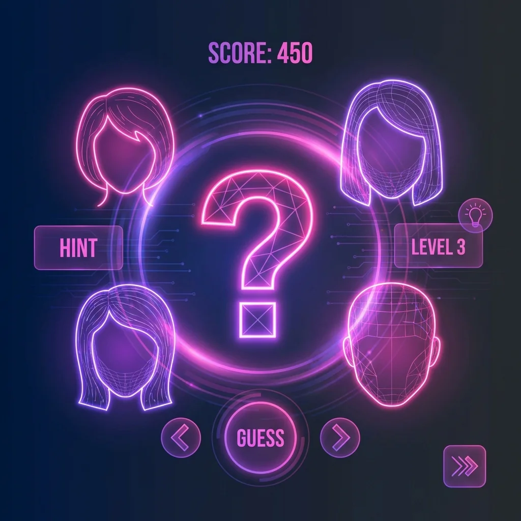 女優画像クイズ